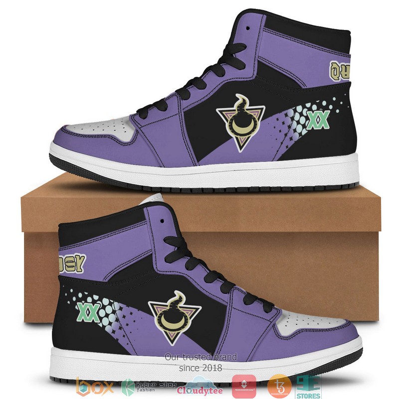 Allister Stow-on-Side Gym Air Jordan High Top Sneaker 13 Allister Stow on Side Gym Air Jordan High Top Sneaker