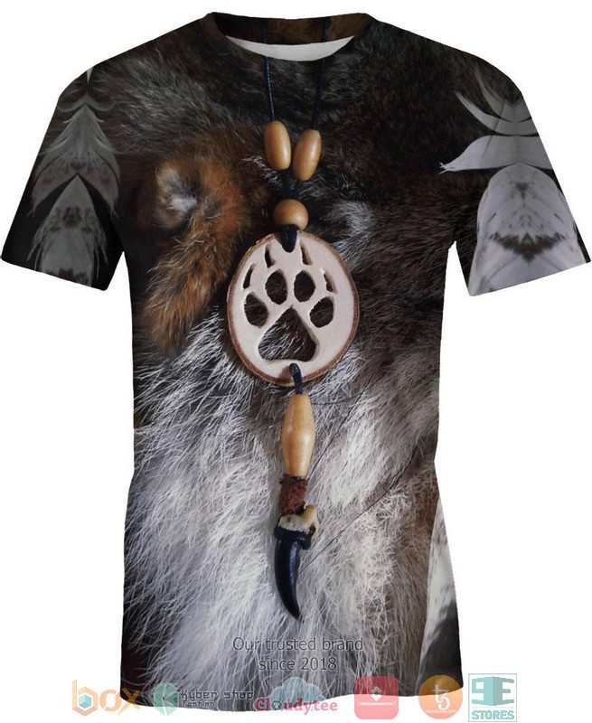 Animal Fur Motifs 3D Shirt Hoodie 1