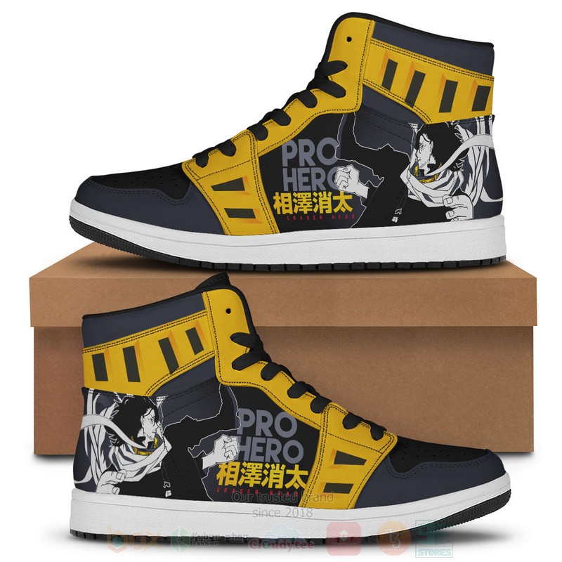 Anime Aizawa Eraser Air Jordan High Top Shoes