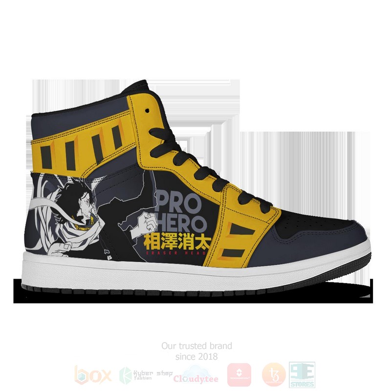 Anime Aizawa Eraser Air Jordan High Top Shoes 1
