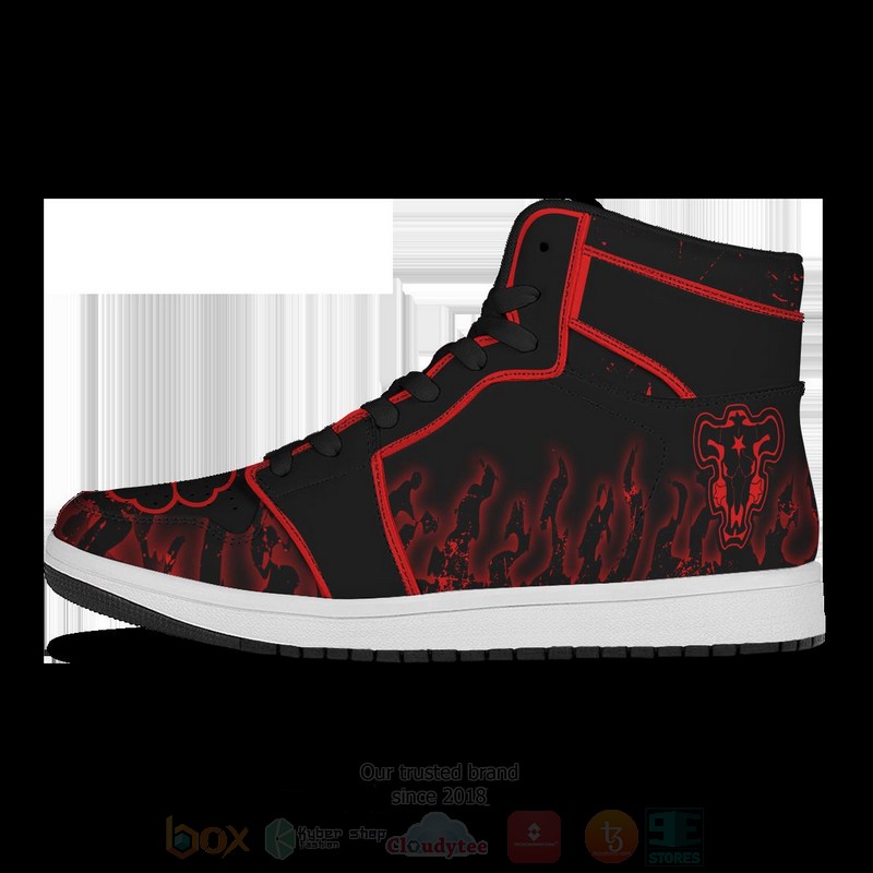BEST Anime Anti Magic Demon Air Jordan 1 Retro High 3 Anime Anti Magic Demon Air Jordan High Top Shoes 1 2