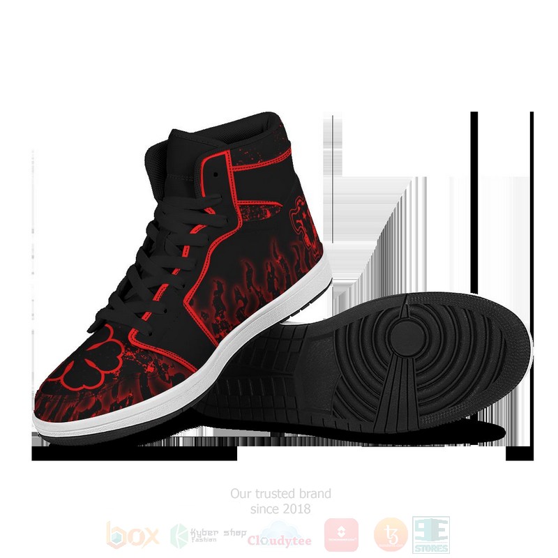 BEST Anime Anti Magic Demon Air Jordan 1 Retro High 5 Anime Anti Magic Demon Air Jordan High Top Shoes 1 2 3 4