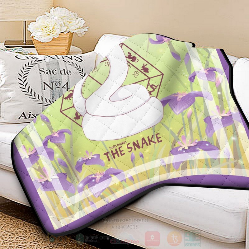 BEST Anime Ayame The Snake Quilted Fabric 2 Anime Ayame The Snake Quilt 1