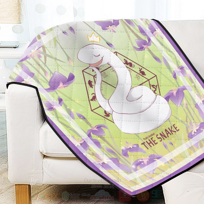 BEST Anime Ayame The Snake Quilted Fabric 3 Anime Ayame The Snake Quilt 1 2