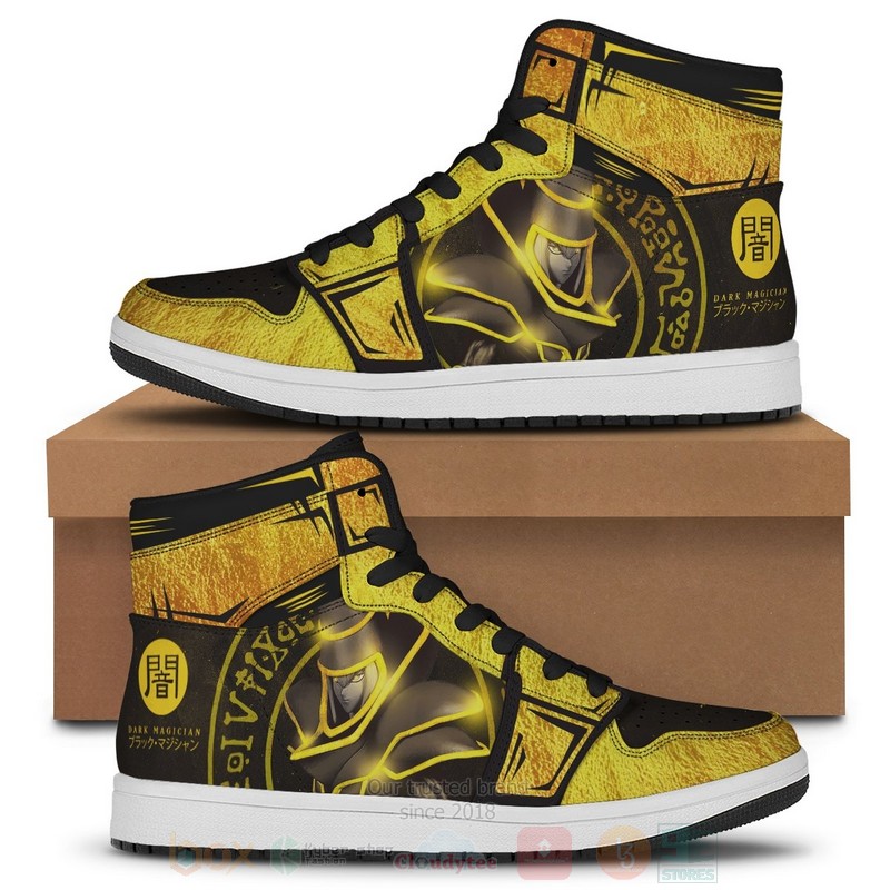 Anime Black Magician Air Jordan High Top Shoes