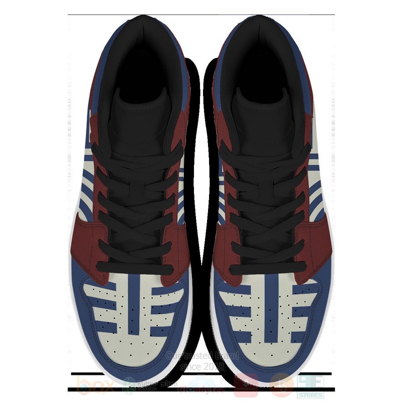 BEST Anime Demon Akaza Air Jordan 1 Retro High 6 Anime Demon Akaza Air Jordan High Top Shoes 1 2 3 4 5