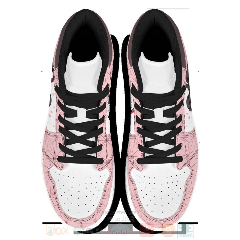 Anime Demon Nezuko Air Jordan High Top Shoes 1 2 3 4 5