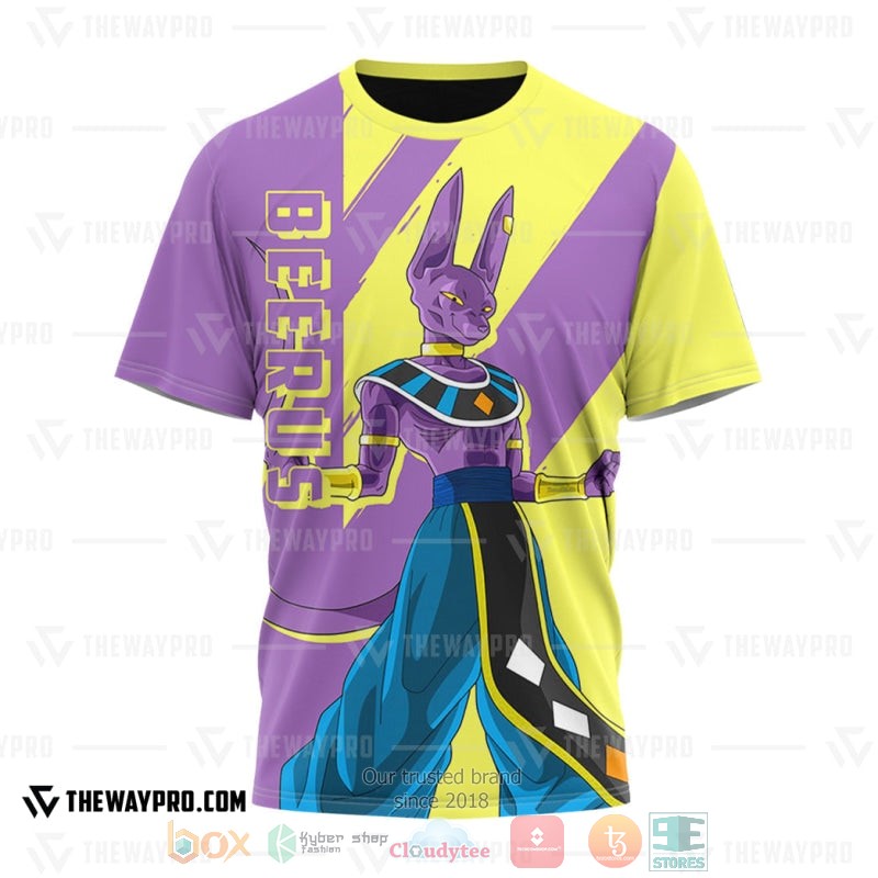 Anime Dragon Ball Beerus God Of Destruction T Shirt 1