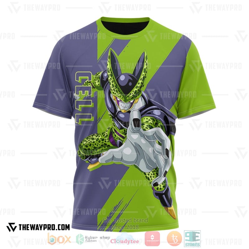Anime Dragon Ball Cell T Shirt 1