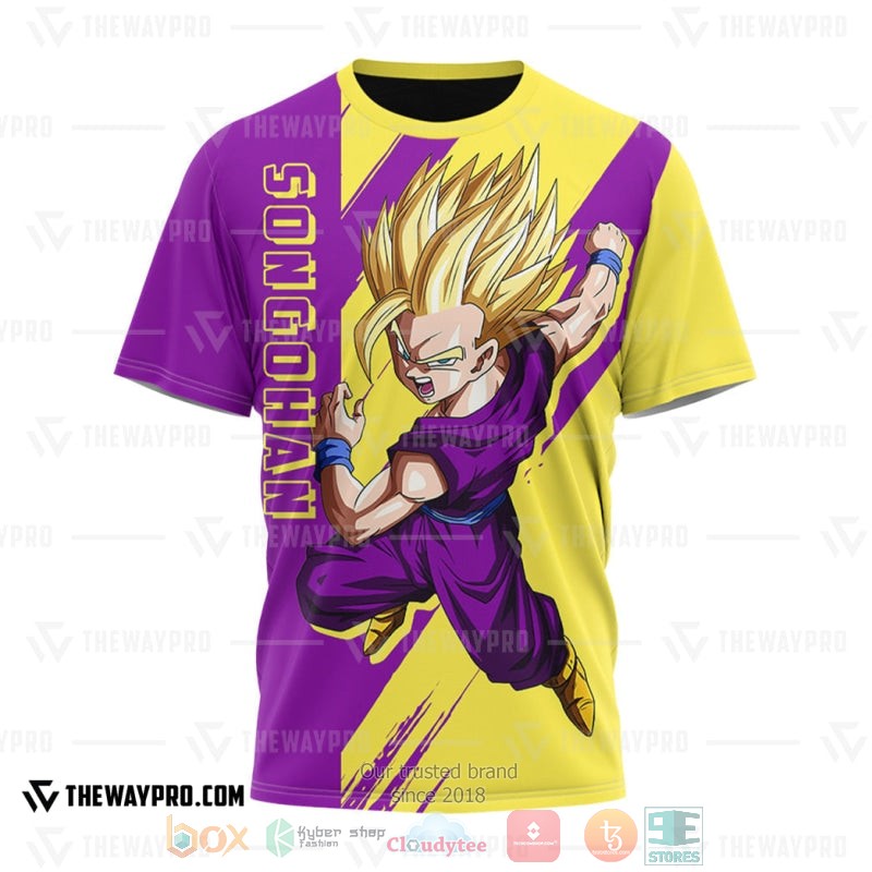 Anime Dragon Ball Songohan T Shirt 1