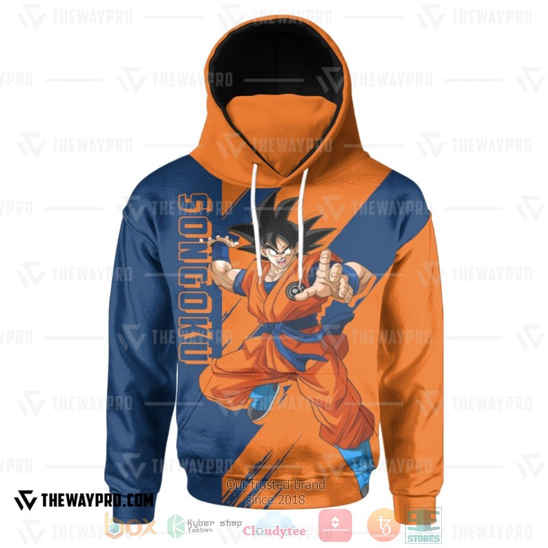 Anime Dragon Ball Songoku Hoodie Mask 1