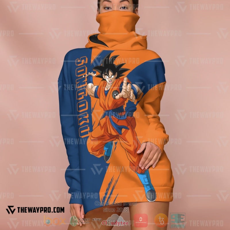 NEW Dragon Ball Songoku Full Printed 3D Hoodie Mask 5 Anime Dragon Ball Songoku Hoodie Mask 1 2 3 4