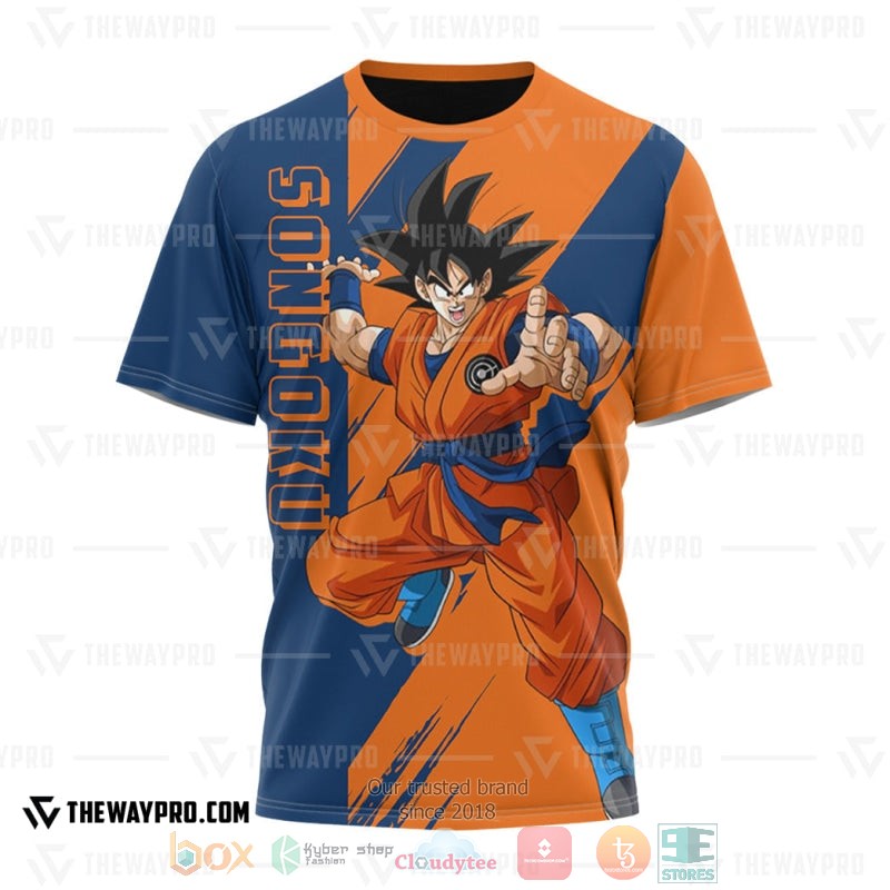 Anime Dragon Ball Songoku T Shirt 1