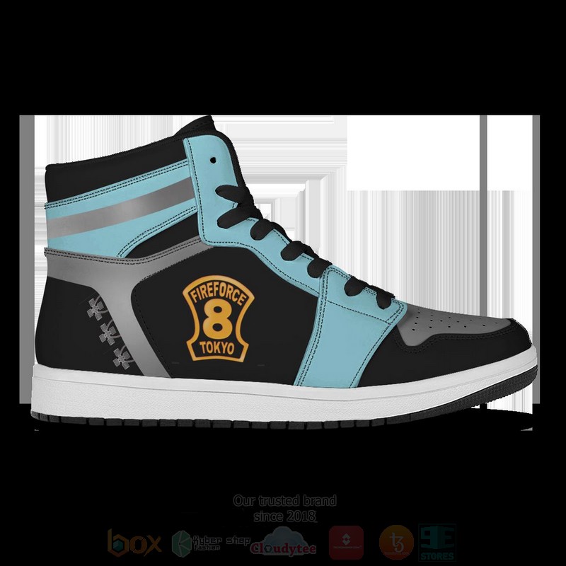Anime Firefighter Force Air Jordan High Top Shoes 1