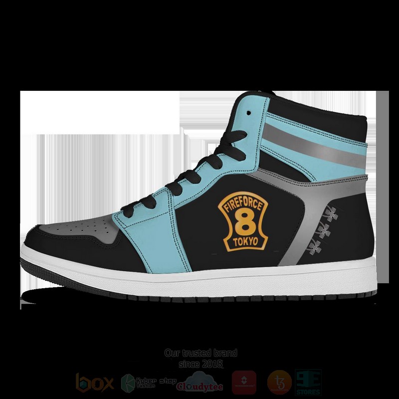 BEST Anime Firefighter Force Air Jordan 1 Retro High 3 Anime Firefighter Force Air Jordan High Top Shoes 1 2