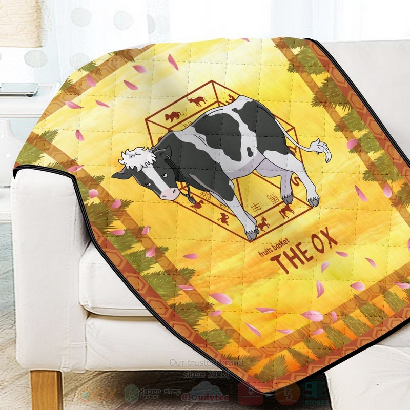 BEST Anime Haru The Ox Quilted Fabric 3 Anime Haru The Ox Quilt 1 2