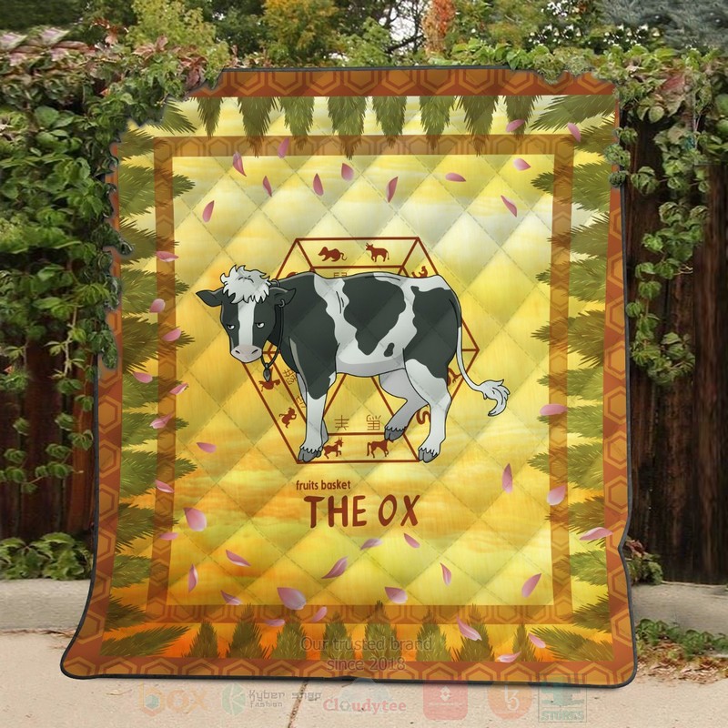 BEST Anime Haru The Ox Quilted Fabric 4 Anime Haru The Ox Quilt 1 2 3