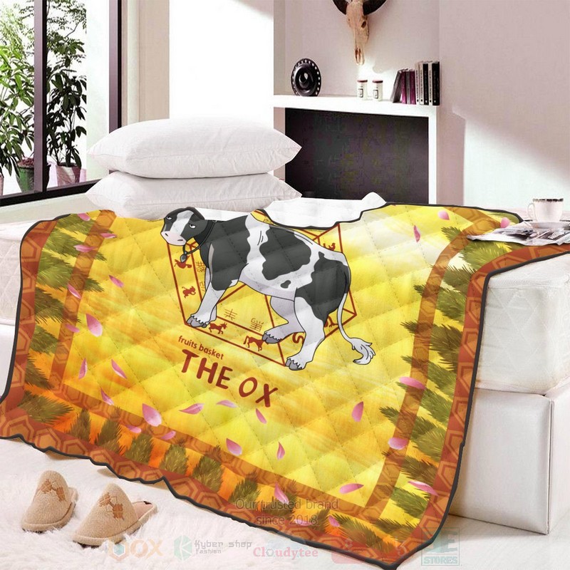 BEST Anime Haru The Ox Quilted Fabric 5 Anime Haru The Ox Quilt 1 2 3 4
