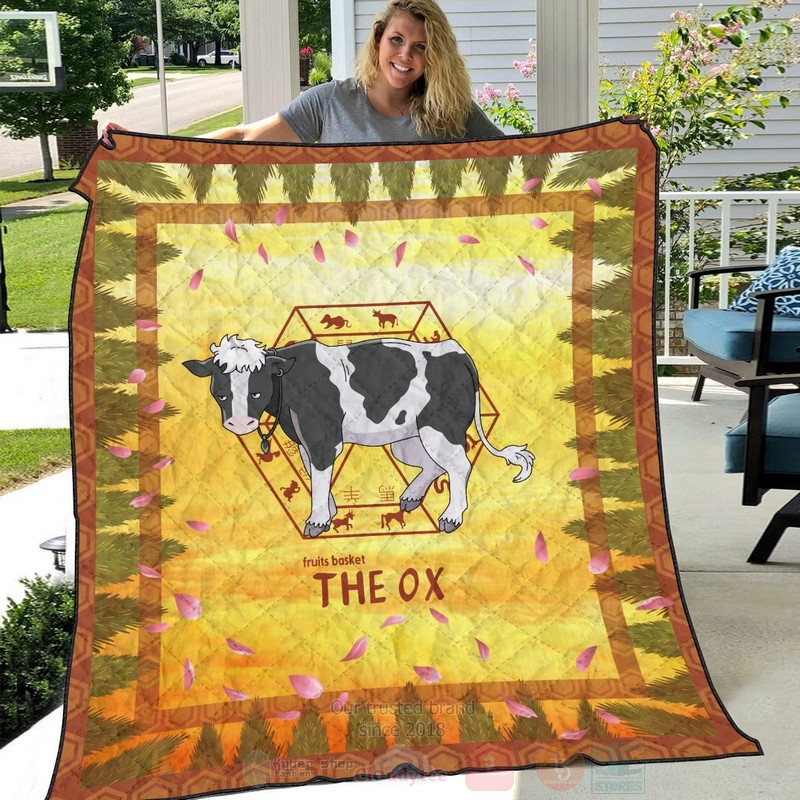 BEST Anime Haru The Ox Quilted Fabric 6 Anime Haru The Ox Quilt 1 2 3 4 5