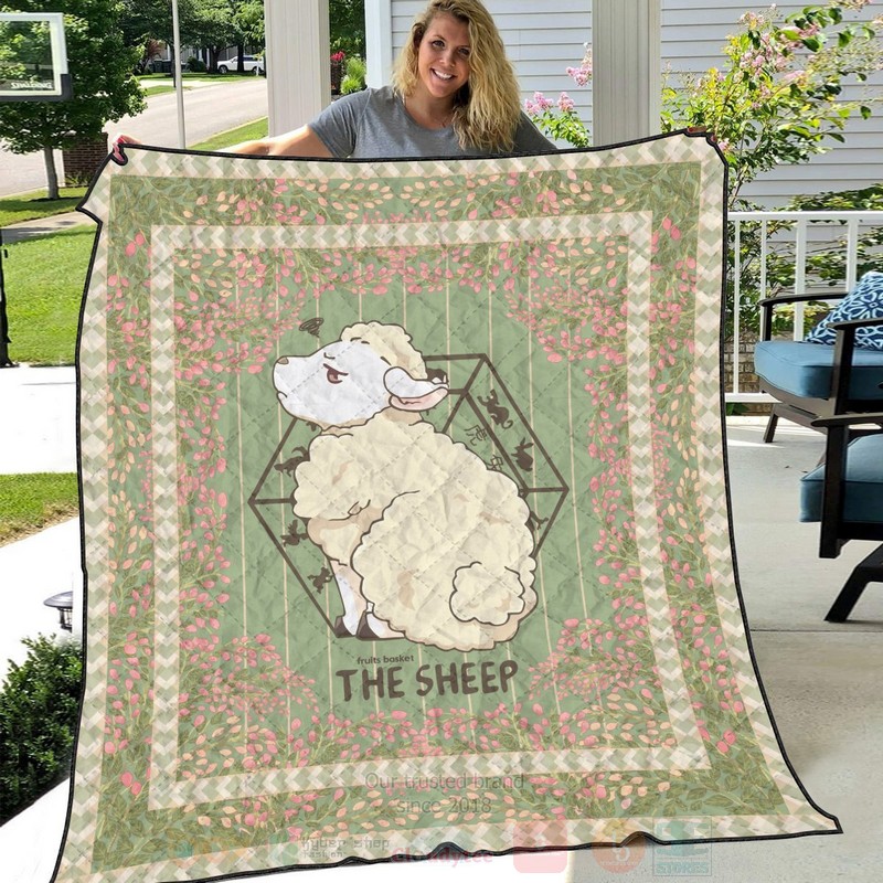 BEST Anime Hiro The Sheep Quilted Fabric 6 Anime Hiro The Sheep Quilt 1 2 3 4 5