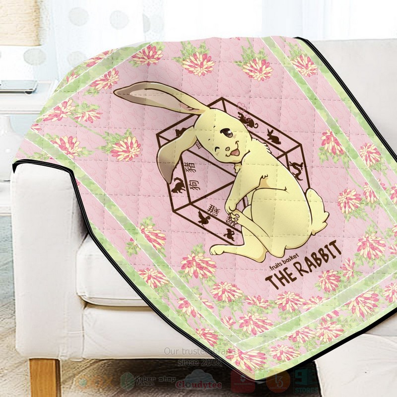 BEST Anime Momiji The Rabbit Quilted Fabric 3 Anime Momiji The Rabbit Quilt 1 2