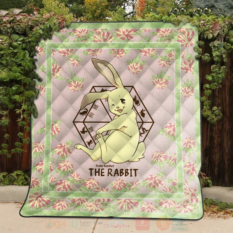 BEST Anime Momiji The Rabbit Quilted Fabric 4 Anime Momiji The Rabbit Quilt 1 2 3