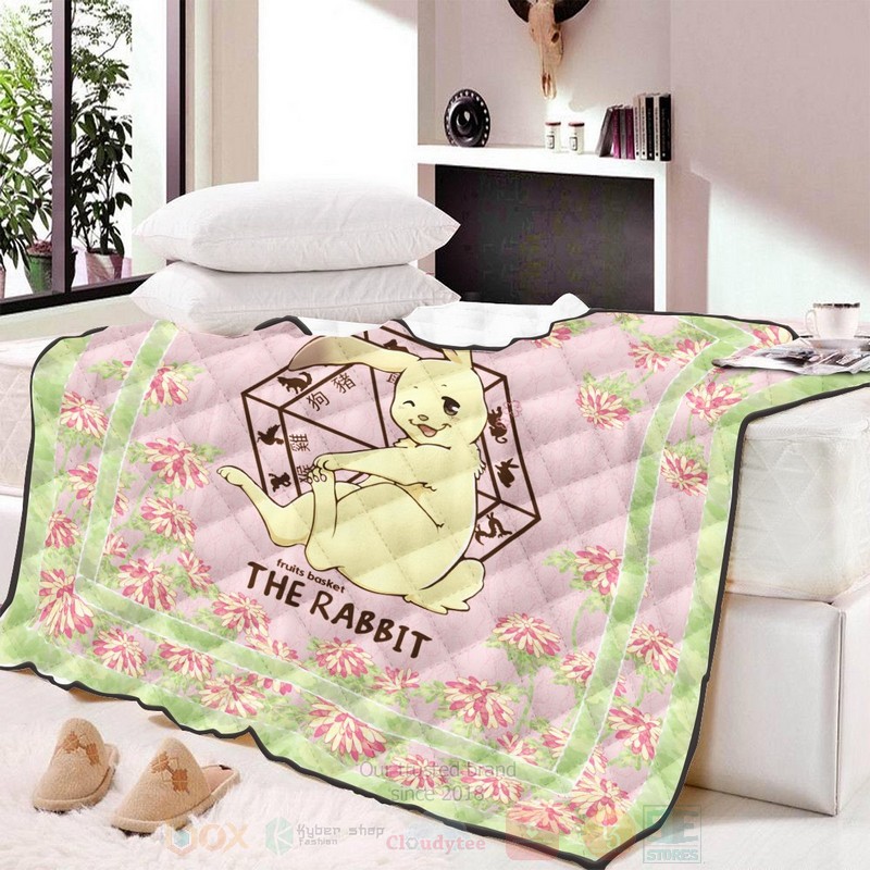 BEST Anime Momiji The Rabbit Quilted Fabric 5 Anime Momiji The Rabbit Quilt 1 2 3 4