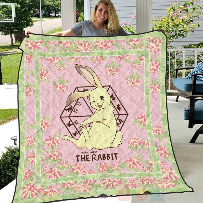 BEST Anime Momiji The Rabbit Quilted Fabric 6 Anime Momiji The Rabbit Quilt 1 2 3 4 5