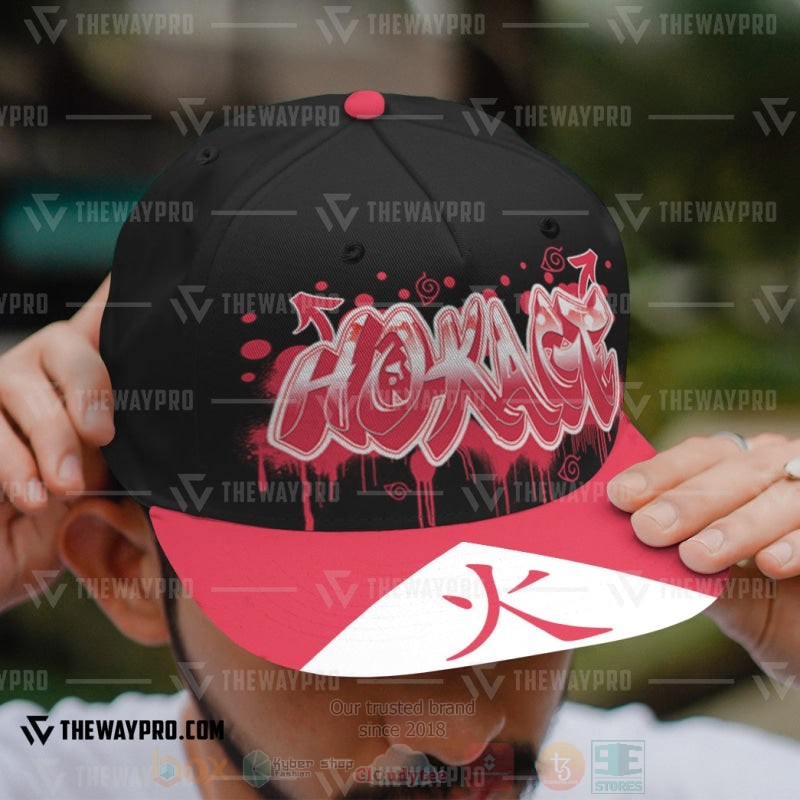 BEST Anime Naruto Shippuden Hokage Graffiti Hat Cap 2 Anime Naruto Shippuden Hokage Graffiti Custom Baseball Cap 1