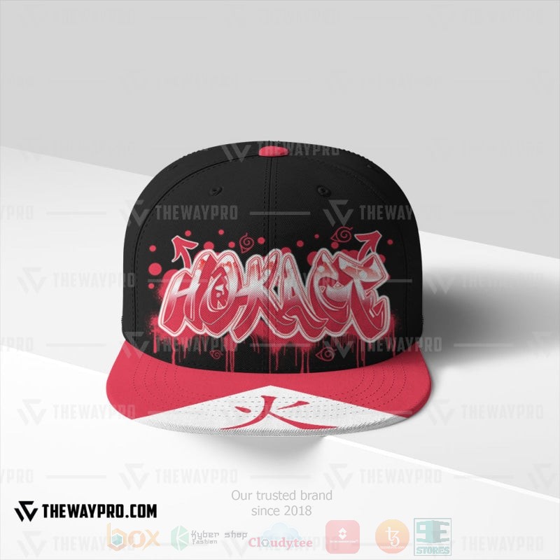 BEST Anime Naruto Shippuden Hokage Graffiti Hat Cap 3 Anime Naruto Shippuden Hokage Graffiti Custom Baseball Cap 1 2
