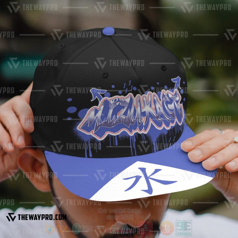 BEST Anime Naruto Shippuden Mizukage Graffiti Hat Cap 2 Anime Naruto Shippuden Mizukage Graffiti Custom Baseball Cap 1