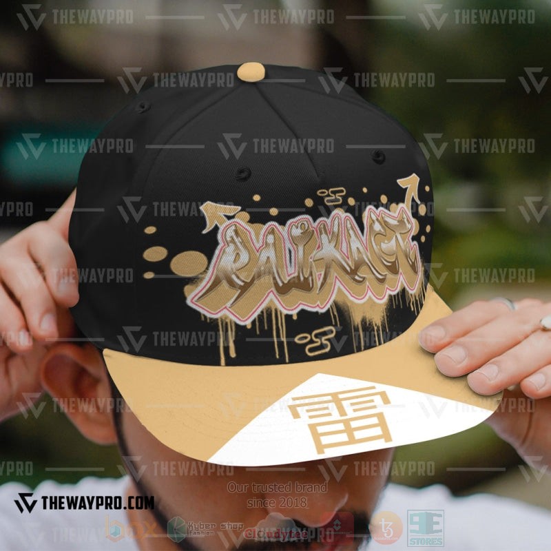 BEST Anime Naruto Shippuden Raikage Graffiti Hat Cap 2 Anime Naruto Shippuden Raikage Graffiti Custom Baseball Cap 1