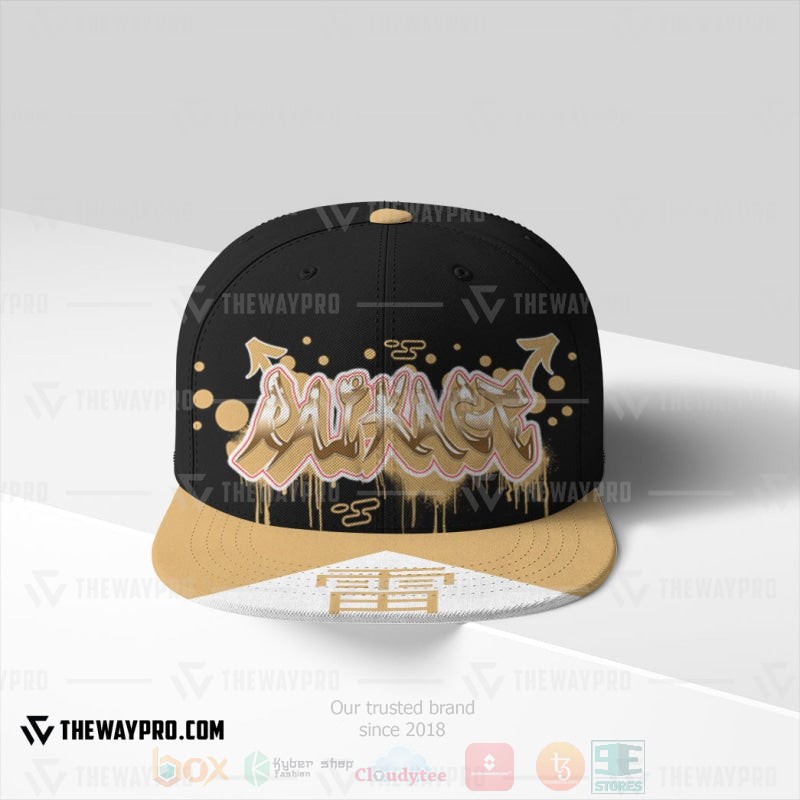 BEST Anime Naruto Shippuden Raikage Graffiti Hat Cap 3 Anime Naruto Shippuden Raikage Graffiti Custom Baseball Cap 1 2