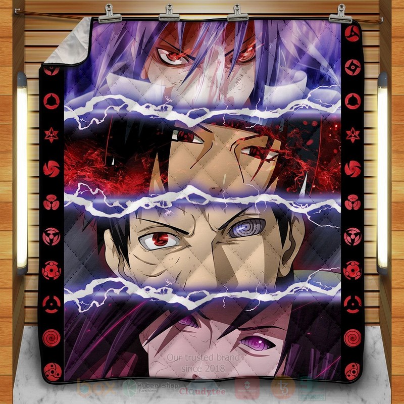 Anime Naruto The Uchiha Quilt
