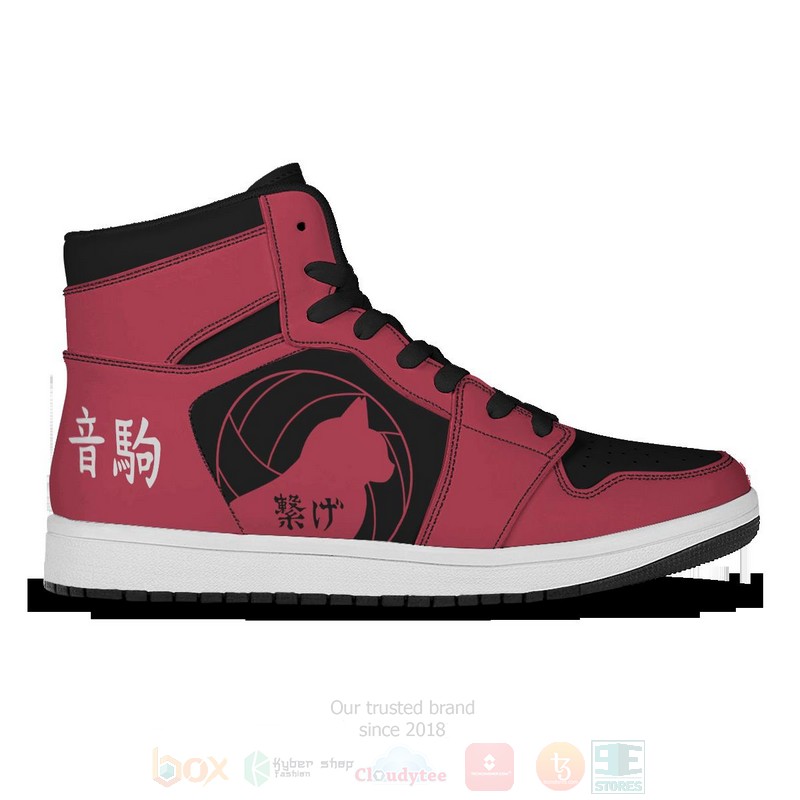 Anime Nekoma Connect Air Jordan High Top Shoes 1