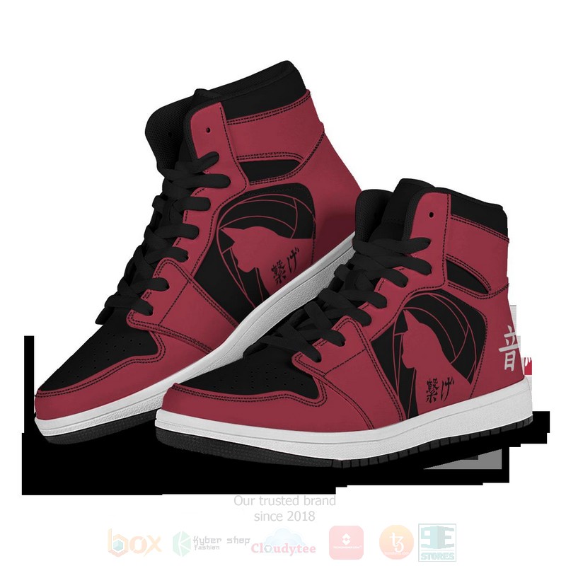 BEST Anime Nekoma Connect Air Jordan 1 Retro High 4 Anime Nekoma Connect Air Jordan High Top Shoes 1 2 3
