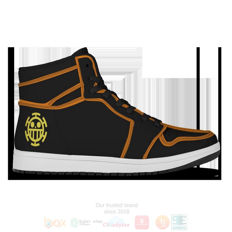 Anime One Piece Corazon Air Jordan High Top Shoes 1