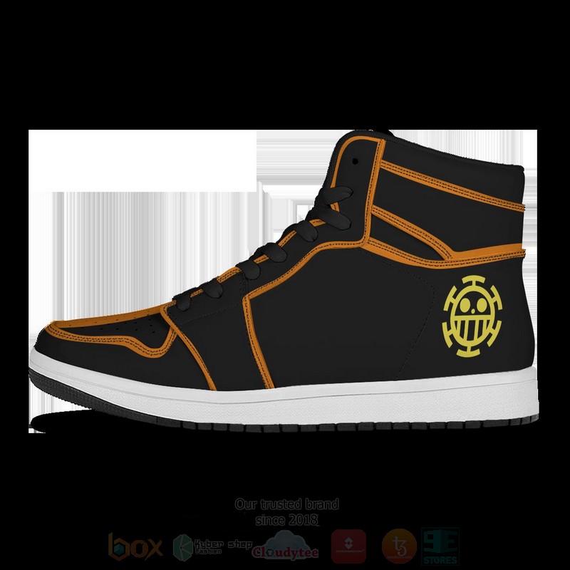 Anime One Piece Corazon Air Jordan High Top Shoes 1 2