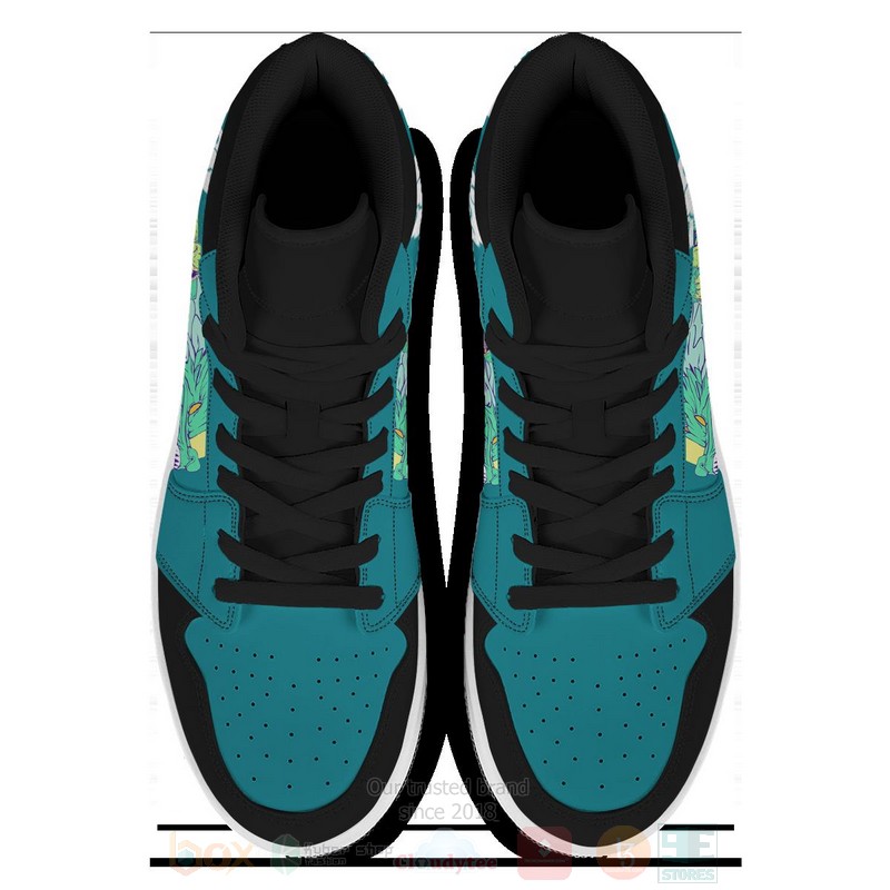 Anime One Piece Zoro Three Sword Air Jordan High Top Shoes 1 2 3 4 5