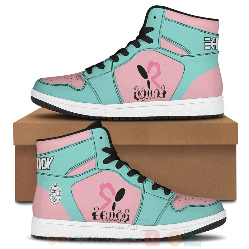 Anime Poke Fairy Uniform Air Jordan High Top Shoes