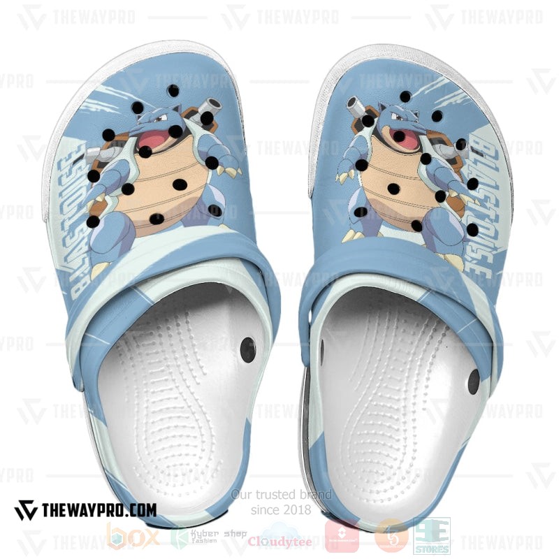 Anime Pokemon Blastoise Custom Classic Clogs 1
