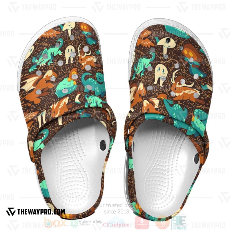Anime Pokemon Colorful Cryptids Custom Clogs 1