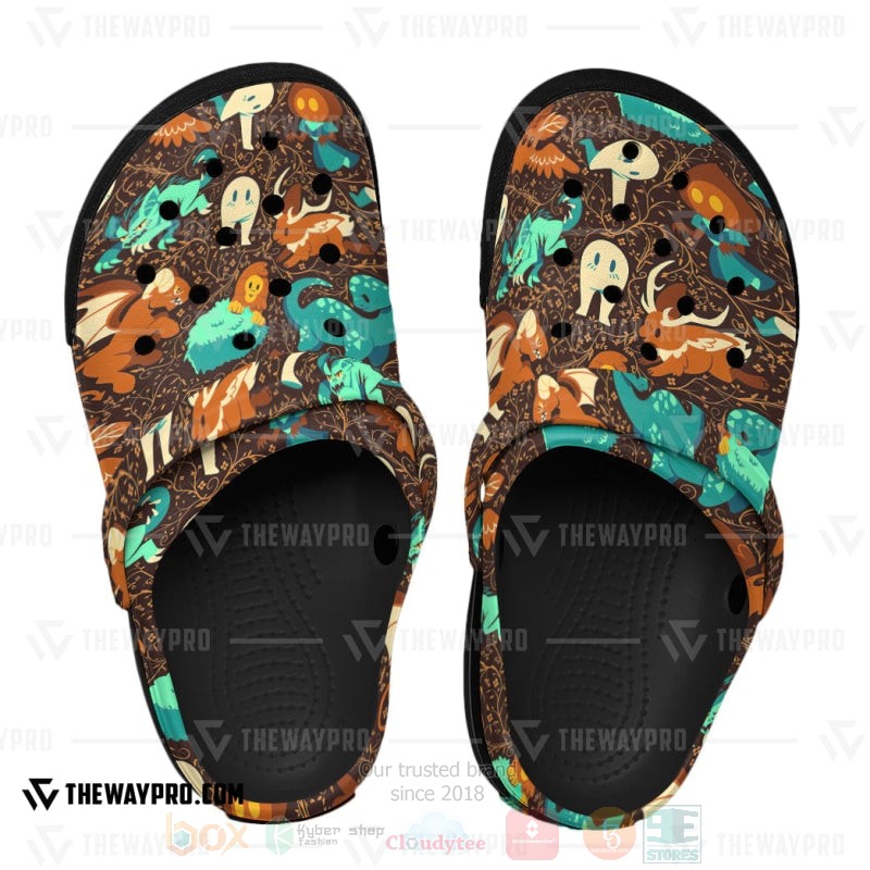 Anime Pokemon Colorful Cryptids Custom Clogs 1 2 3 4 5 6 7