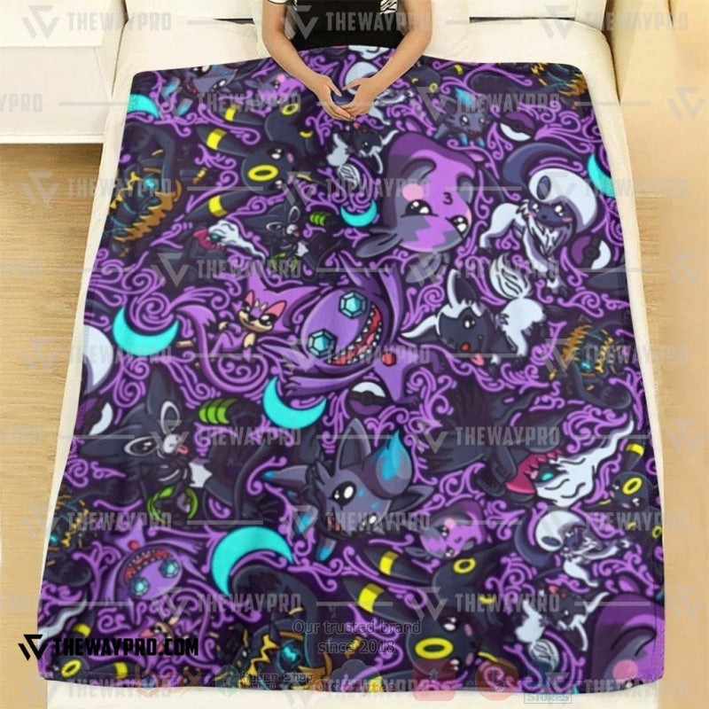 Anime Pokemon Dark Blanket 1