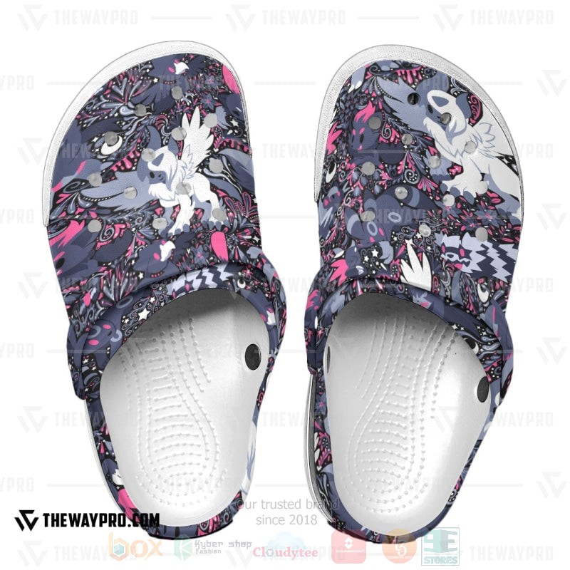 Anime Pokemon Dark Custom Clogs 1