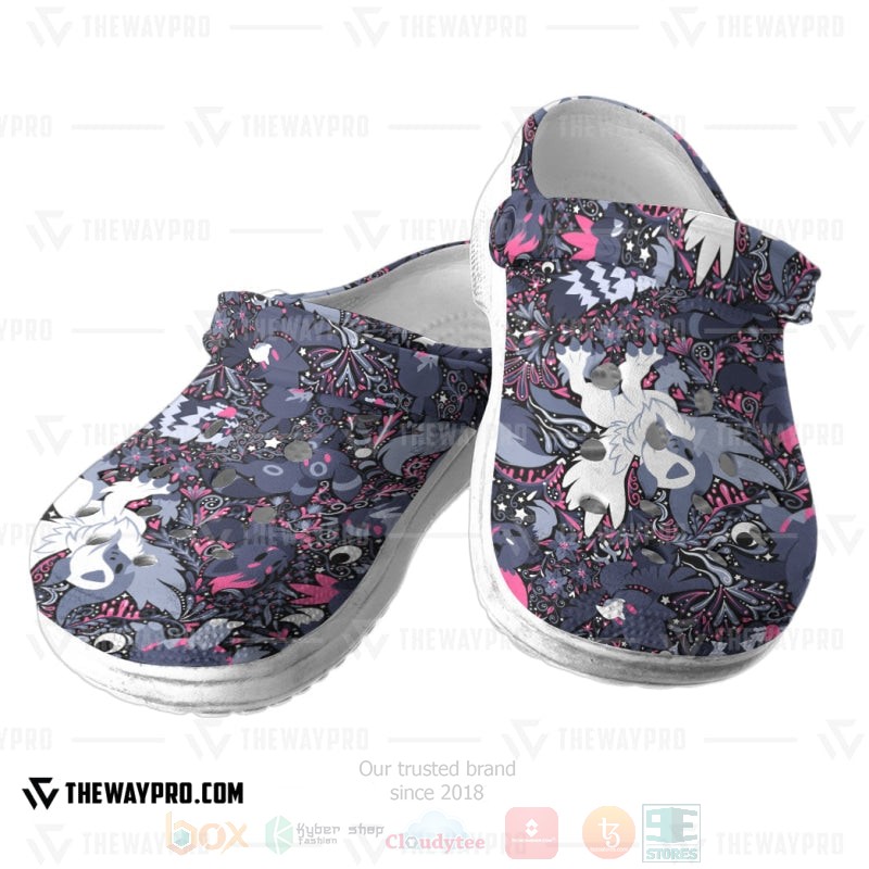 BEST Pokemon Anime Dark Custom Clogs Shoes 3 Anime Pokemon Dark Custom Clogs 1 2