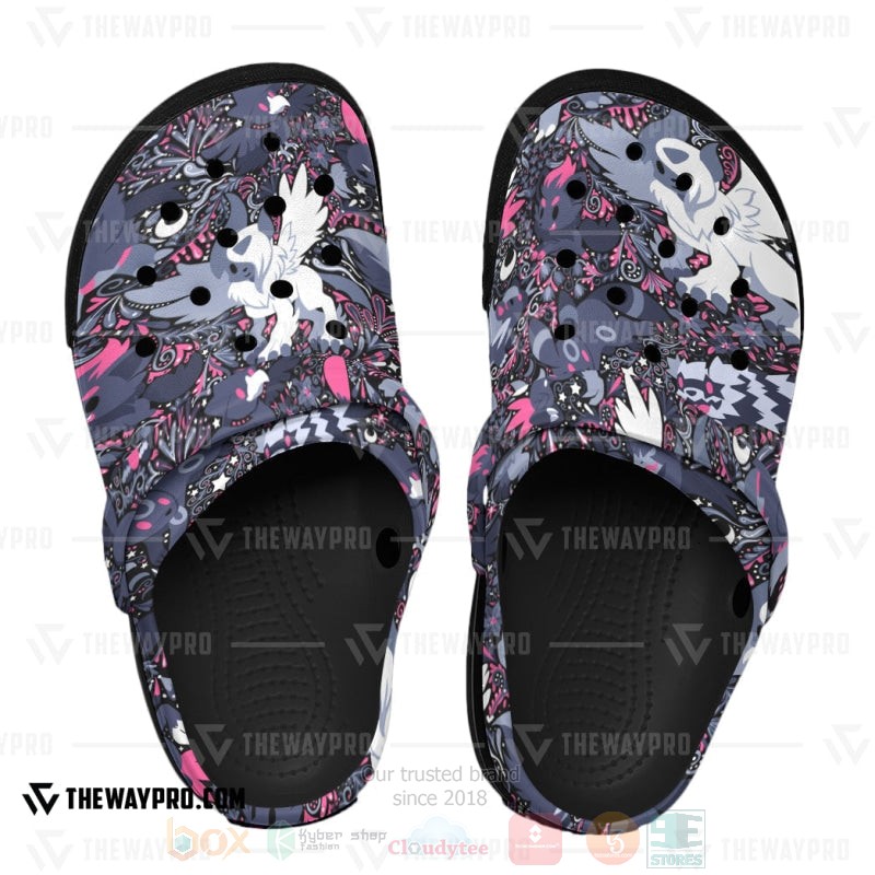 BEST Pokemon Anime Dark Custom Clogs Shoes 5 Anime Pokemon Dark Custom Clogs 1 2 3 4