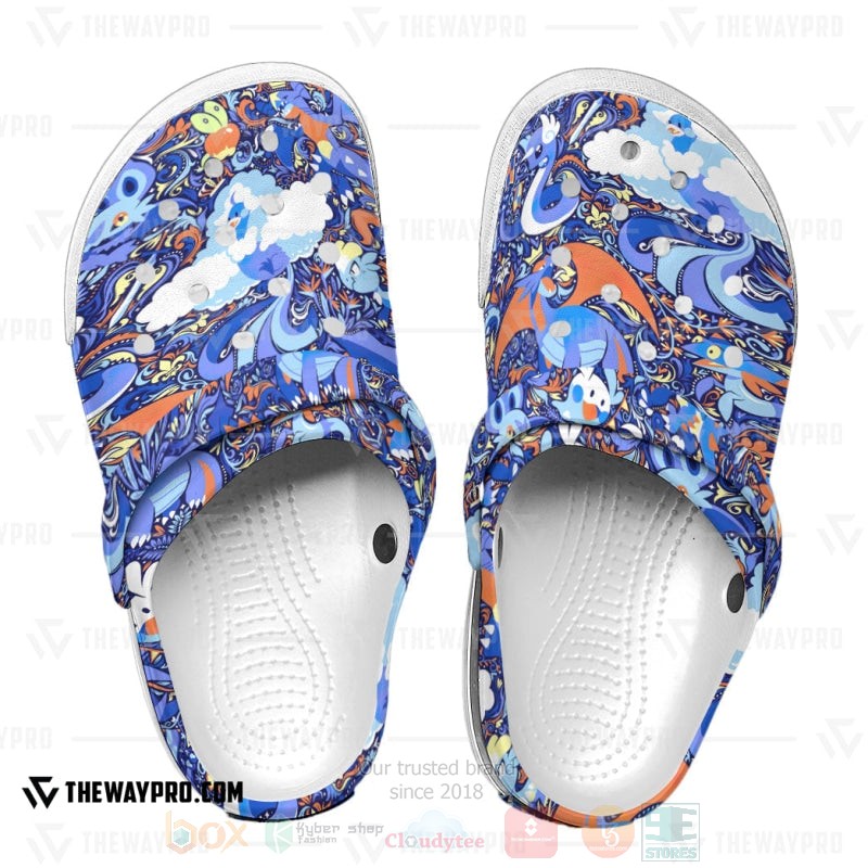 Anime Pokemon Dragon Custom Clogs 1