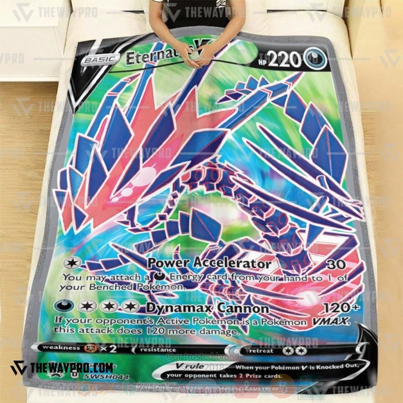 Anime Pokemon Eternatus Blanket 1