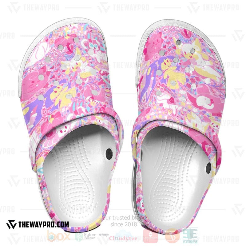 Anime Pokemon Fairy Custom Clogs 1